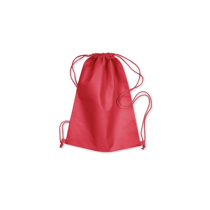 Sac de sport personnalisé pas cher idéal pour vos loisirs DAFFY Matières : polypropylène (PP) Couleurs : rouge personnalisation 