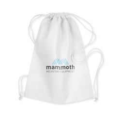 Sac de sport personnalisé pas cher idéal pour vos loisirs DAFFY Matières : polypropylène (PP) Couleurs : blanc impression logo h
