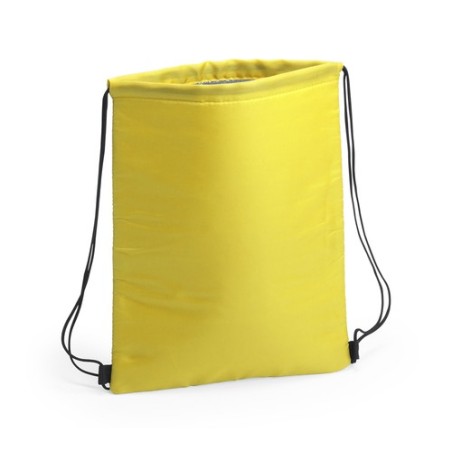 Sac à Dos Glacière Personnalisé Éco-responsable - Nipex pour Conserver vos Fraîcheurs Matières : polyester Couleurs : jaune marq