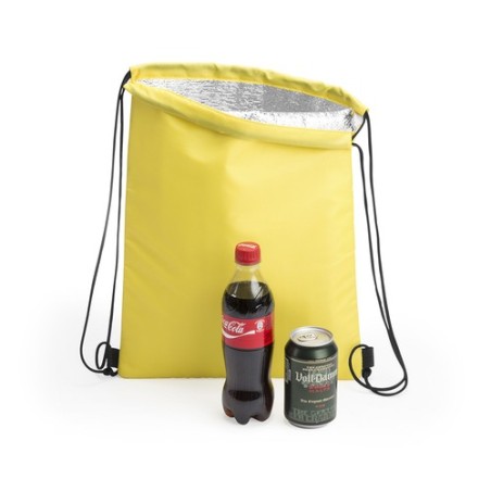 Sac à Dos Glacière Personnalisé Éco-responsable - Nipex pour Conserver vos Fraîcheurs Matières : polyester Couleurs : jaune cade