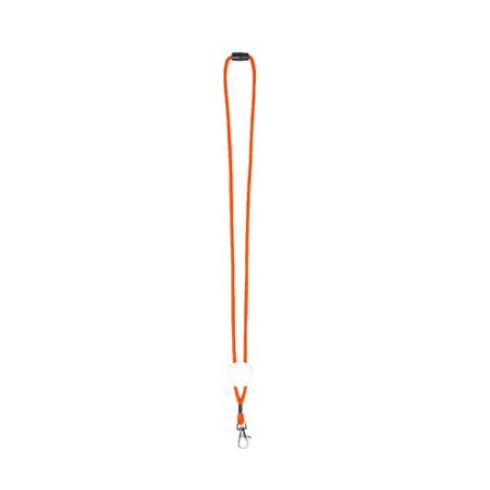 Cordon Personnalisé Publicitaire Éco-responsable - Lanyard Perux Matières : polyester Couleurs : bleu objet promotionnel éco-res
