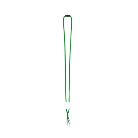 Cordon Personnalisé Publicitaire Éco-responsable - Lanyard Perux Matières : polyester Couleurs : bleu cadeau entreprise pas cher