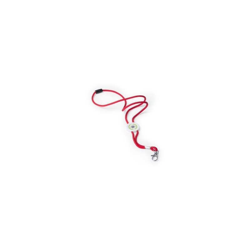 Cordon Personnalisé Publicitaire Éco-responsable - Lanyard Perux Matières : polyester Couleurs : noir cadeau affaires élégant