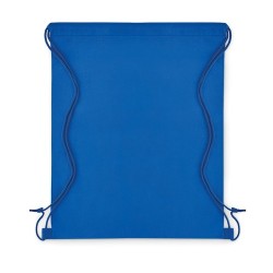 Sac de sport personnalisé pas cher idéal pour vos loisirs DAFFY Matières : polypropylène (PP) Couleurs : bleu royal marquage cou