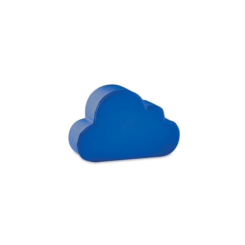 Anti-stress en forme de nuage personnalisé pas cher CLOUDY Matières : PU Couleurs : bleu