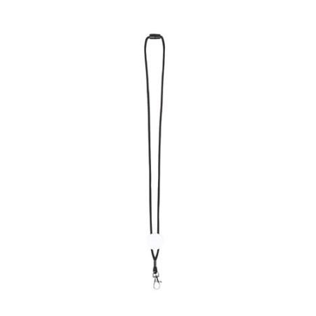 Cordon Personnalisé Publicitaire Éco-responsable - Lanyard Perux Matières : polyester Couleurs : bleu cadeau entreprise pas cher