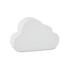 Anti-stress en forme de nuage personnalisé pas cher CLOUDY Matières : PU Couleurs : blanc personnalisable avec votre logo