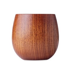 Gobelet en bois de chêne  250 ml personnalisé OVALIS Matières : bois Couleurs : bois 2