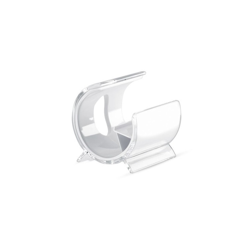 Support téléphone personnalisé pratique STANDIX pas cher Matières : polystyrène (PS) Couleurs : blanc
