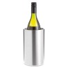 Seau à champagne en acier inoxydable personnalisé et pas cher COOLIO Matières : acier inoxydable Couleurs : argenté mat personna