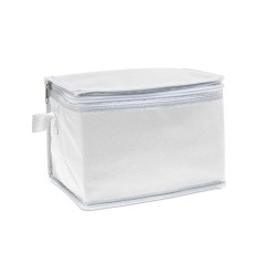 Sac isotherme  pour 6 cannettes - PromoCool Matières : polypropylène (PP) Couleurs : blanc goodies publicitaire événementiel