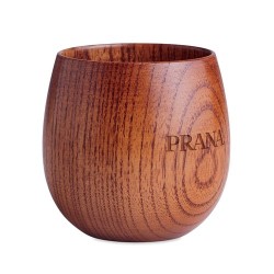 Gobelet en bois de chêne  250 ml personnalisé OVALIS Matières : bois Couleurs : bois impression haute définition