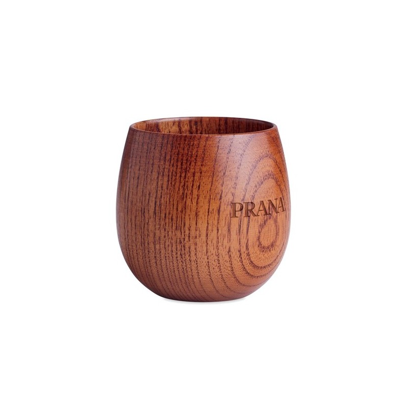 Gobelet en bois de chêne  250 ml personnalisé OVALIS Matières : bois Couleurs : bois impression haute définition