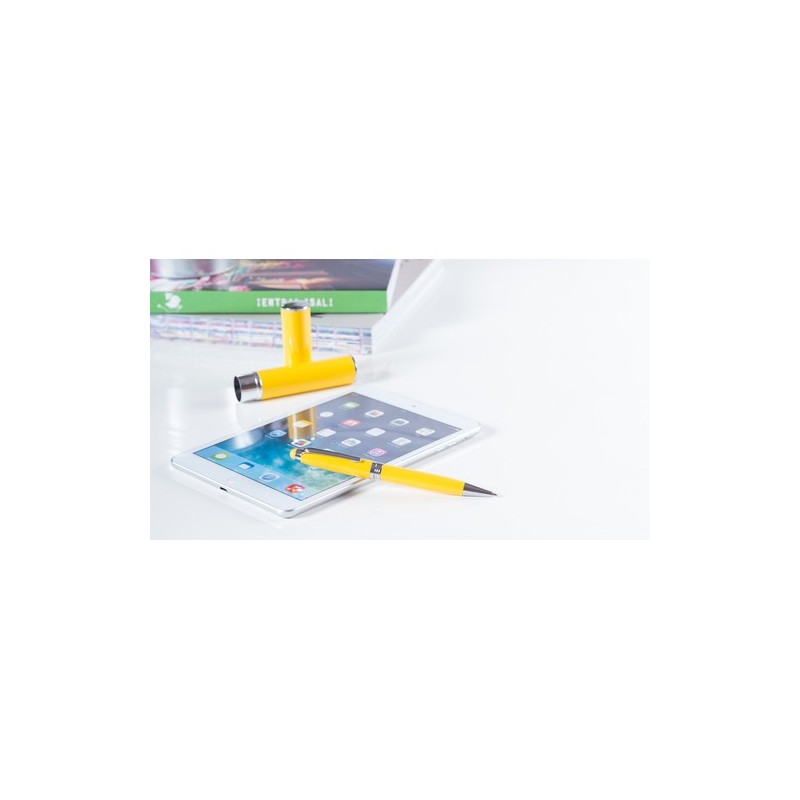 Stylet Bille Publicitaire Personnalisé Hasten Matières : métal Couleurs : bleu cadeau affaires élégant