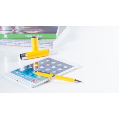 Stylet Bille Publicitaire Personnalisé Hasten Matières : métal Couleurs : bleu cadeau affaires élégant