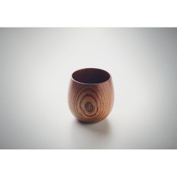 Gobelet en bois de chêne  250 ml personnalisé OVALIS Matières : bois Couleurs : bois marquage laser ultra précis