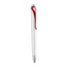Stylo à bille personnalisé  en ABS WHITESWAN Matières : ABS Couleurs : rouge cadeau entreprise pas cher
