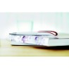 Stylo à bille personnalisé  en ABS WHITESWAN Matières : ABS Couleurs : rouge objet promotionnel éco-responsable