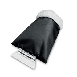 Grattoir à glace pratique et personnalisé avec gant WARMIX Matières : polypropylène (PP) Couleurs : noir