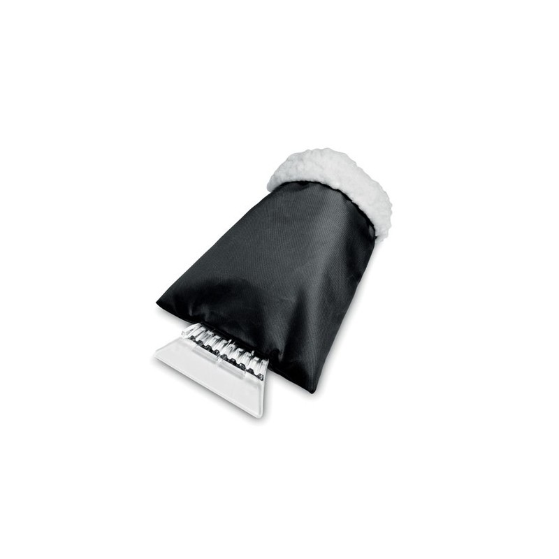 Grattoir à glace pratique et personnalisé avec gant WARMIX Matières : polypropylène (PP) Couleurs : noir