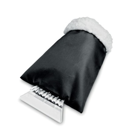 Grattoir à glace pratique et personnalisé avec gant WARMIX Matières : polypropylène (PP) Couleurs : noir