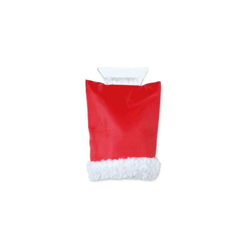 Grattoir à glace pratique et personnalisé avec gant WARMIX Matières : polypropylène (PP) Couleurs : rouge marquage laser ultra p