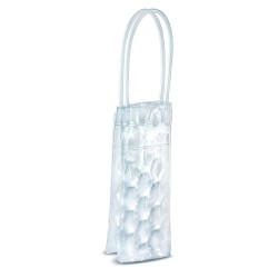 Sac réfrigérant isotherme et pratique personnalisé en PVC BACOOL Matières : PVC Couleurs : transparent cadeau entreprise pas che