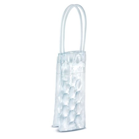 Sac réfrigérant isotherme et pratique personnalisé en PVC BACOOL Matières : PVC Couleurs : transparent cadeau entreprise pas che