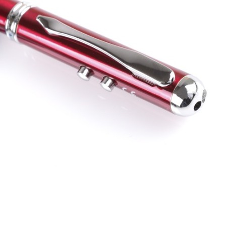 Stylo Laser Personnalisé Pointeur et Écriture Snarry Matières : métal Couleurs : noir objet promo petit budget