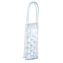 Sac réfrigérant isotherme et pratique personnalisé en PVC BACOOL Matières : PVC Couleurs : transparent goodies publicitaire évén