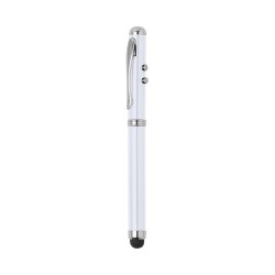 Stylo Laser Personnalisé Pointeur et Écriture Snarry Matières : métal Couleurs : blanc cadeau entreprise pas cher