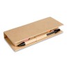 Set de bureau personnalisé  en boîte cartonnée STIBOX Matières : papier Couleurs : beige personnalisable avec votre logo