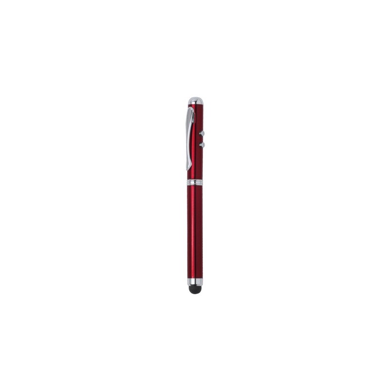 Stylo Laser Personnalisé Pointeur et Écriture Snarry Matières : métal Couleurs : rouge goodies publicitaire événementiel