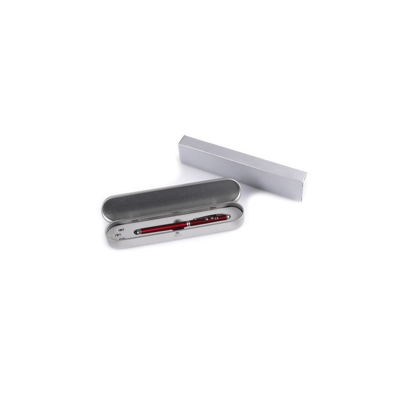 Stylo Laser Personnalisé Pointeur et Écriture Snarry Matières : métal Couleurs : rouge accessoire événementiel unique