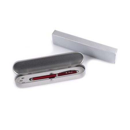 Stylo Laser Personnalisé Pointeur et Écriture Snarry Matières : métal Couleurs : rouge accessoire événementiel unique