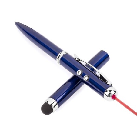 Stylo Laser Personnalisé Pointeur et Écriture Snarry Matières : métal Couleurs : rouge personnalisation sur mesure