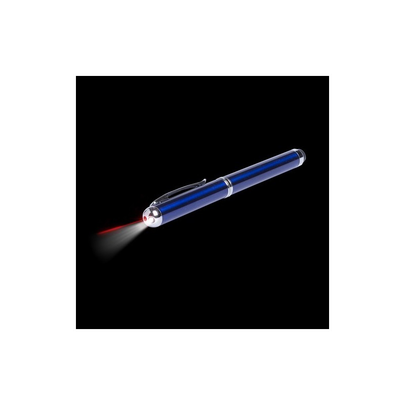 Stylo Laser Personnalisé Pointeur et Écriture Snarry Matières : métal Couleurs : rouge personnalisable avec votre logo