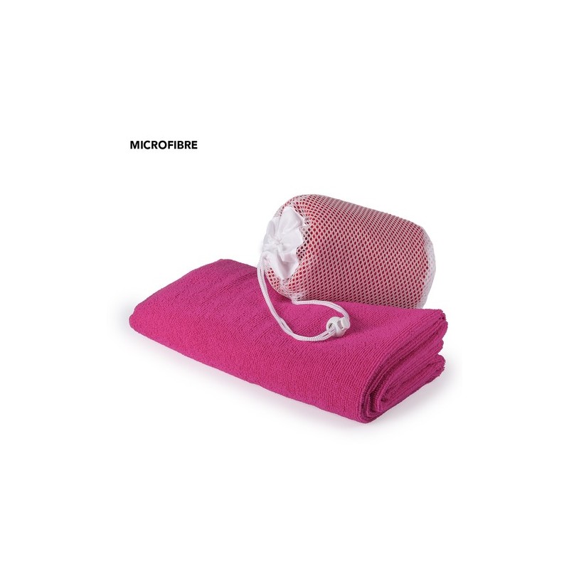 Serviette Absorbante de Sport Personnalisée Gymnasio pas cher Matières : microfibre Couleurs : rouge personnalisation rapide en 