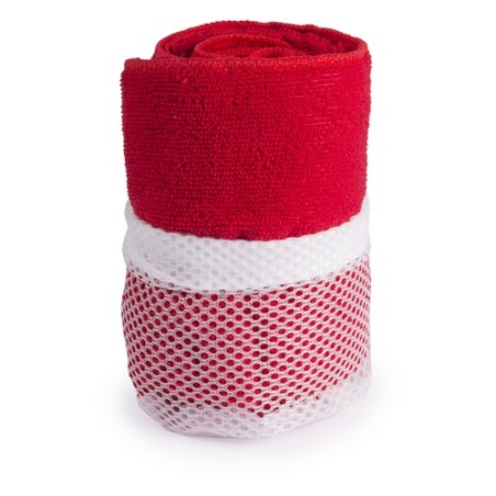 Serviette Absorbante de Sport Personnalisée Gymnasio pas cher Matières : microfibre Couleurs : fuchsia objet promotionnel éco-re