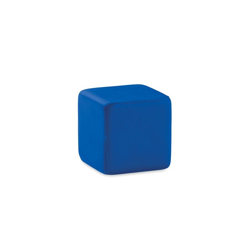 Carré antistress personnalisé SQUARAX Matières : PU Couleurs : bleu