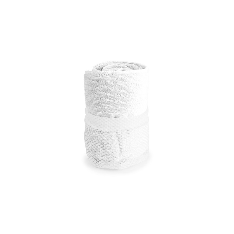 Serviette Absorbante de Sport Personnalisée Gymnasio pas cher Matières : microfibre Couleurs : blanc goodies publicitaire événem