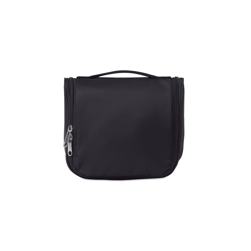 Vanity personnalisé pratique pas cher BAGOMATIC Matières : PET Couleurs : noir personnalisable avec votre logo