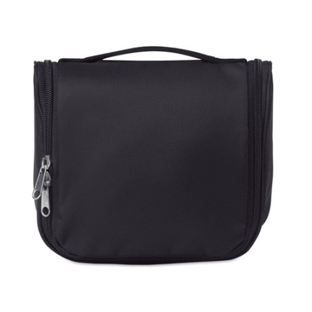 Vanity personnalisé pratique pas cher BAGOMATIC Matières : PET Couleurs : noir personnalisable avec votre logo