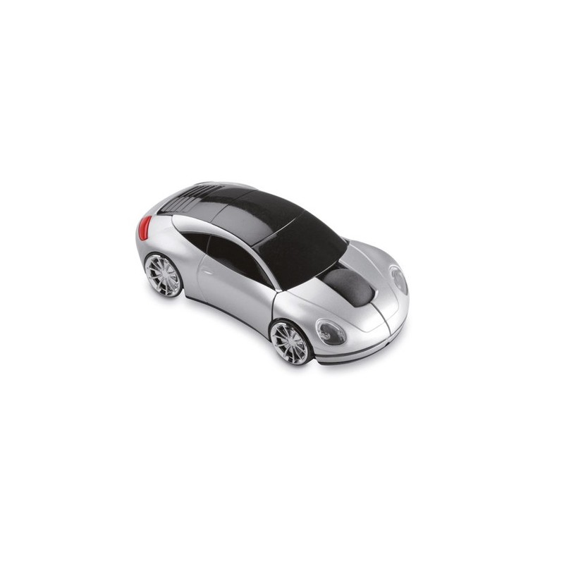Souris optique automobile publicitaire SPEED Matières : ABS Couleurs : argenté mat