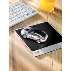 Souris optique automobile publicitaire SPEED Matières : ABS Couleurs : argenté mat cadeau entreprise pas cher