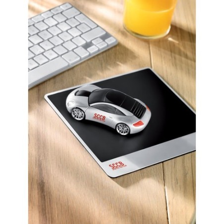 Souris optique automobile publicitaire SPEED Matières : ABS Couleurs : argenté mat cadeau entreprise pas cher