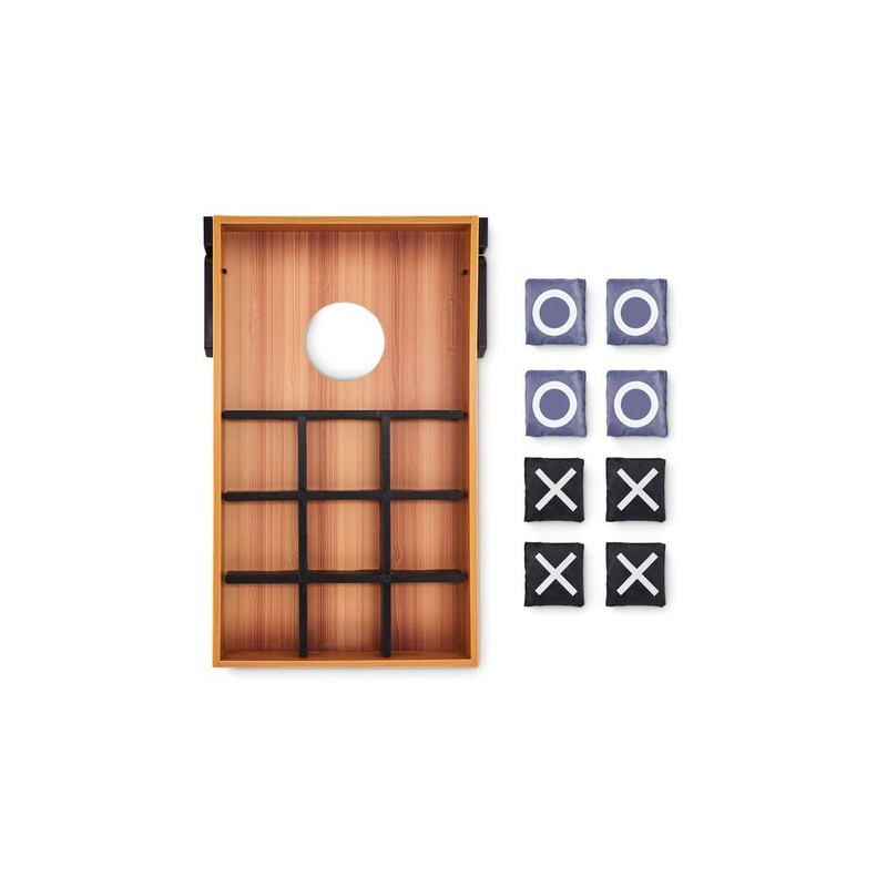 Jeu en MDF double face personnalisé BAGGY Matières : MDF Couleurs : bois personnalisable avec votre logo