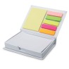 Bloc-notes personnalisable auto-collant pour bureaux - MEMOKIT Matières : papier Couleurs : blanc