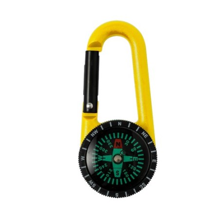 Boussole personnalisée stylée et précise - Clark Outdoor publicitaire pas cher Couleurs : noir objet promotionnel éco-responsabl