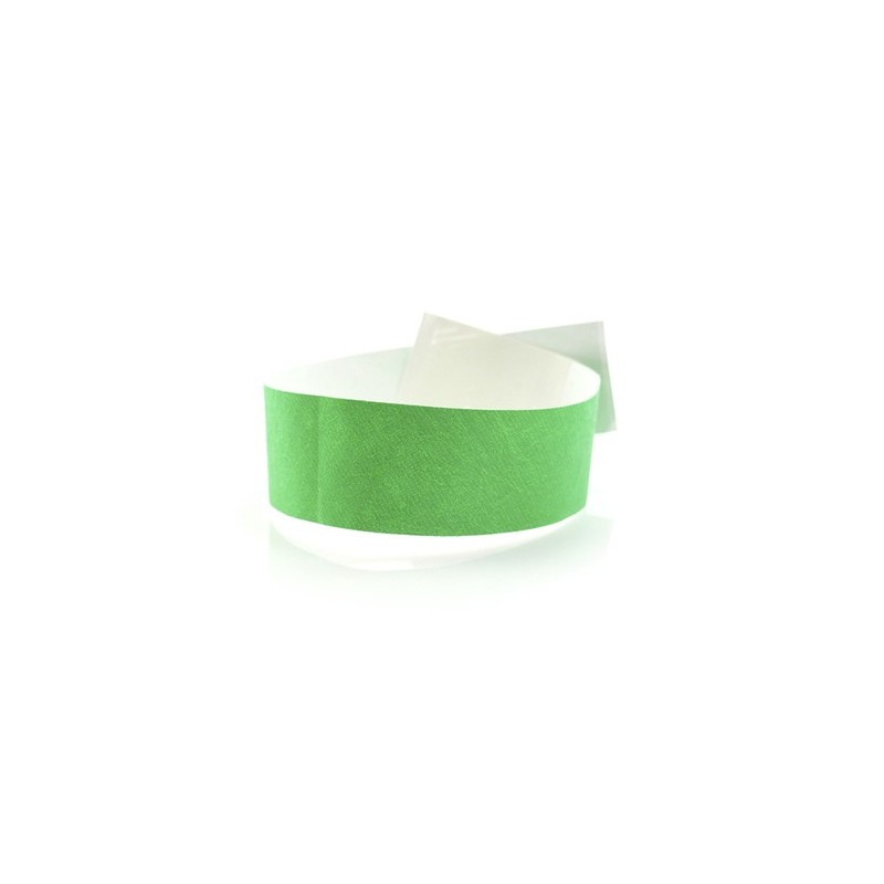 Bracelet Événementiel Personnalisé Events - Accessoire Unique Matières : tyvek Couleurs : rouge objet publicitaire robuste